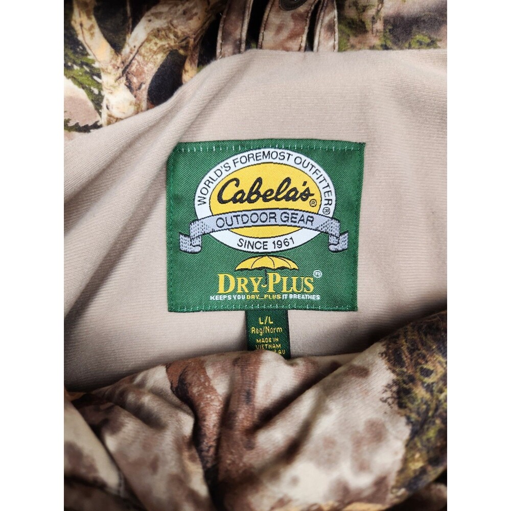 Cabelas Silent-Suede Scent-Lok Hunting Parka Mens L Zonz Woodlands Outdoors - Picture 11 of 16